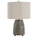 Gorda One Light Table Lamp Antiqued Brass-Lamps-Uttermost-Lighting Design Store