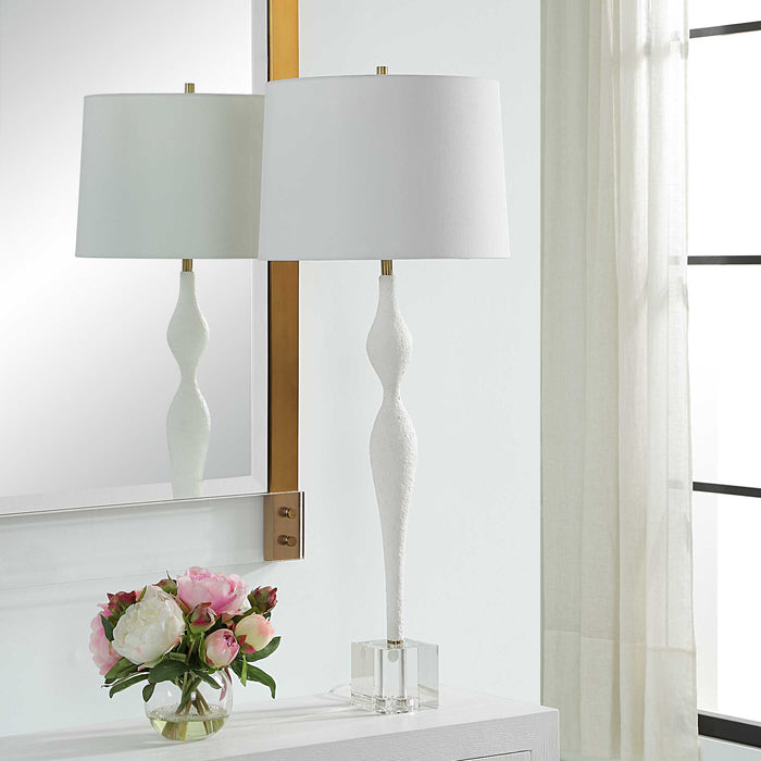 Helena One Light Table Lamp-Uttermost-Lighting Design Store