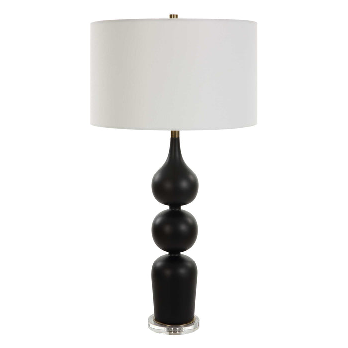 Caviar One Light Table Lamp-Uttermost-Lighting Design Store