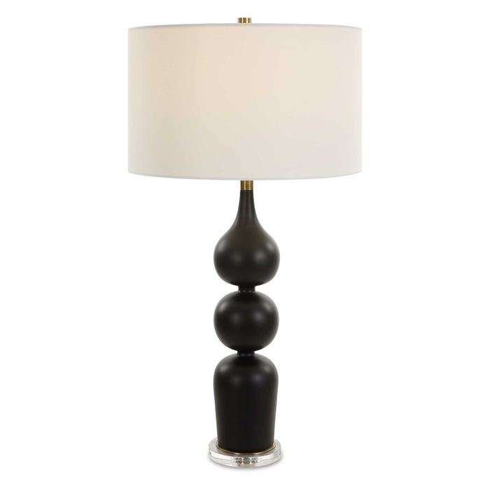 Caviar One Light Table Lamp-Uttermost-Lighting Design Store