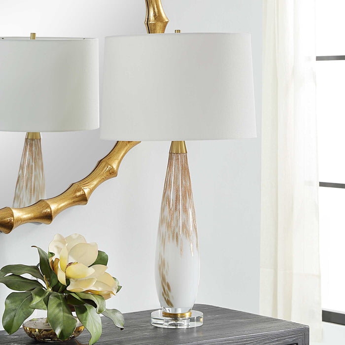 Lyra One Light Table Lamp-Uttermost-Lighting Design Store