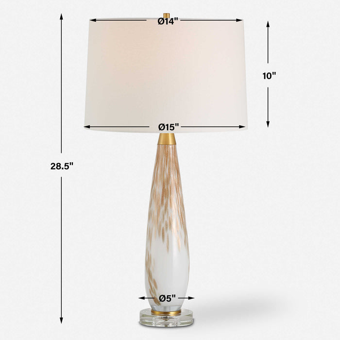 Lyra One Light Table Lamp-Uttermost-Lighting Design Store