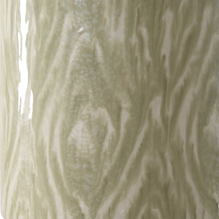 Laurel One Light Table Lamp Organic Pattern In Soothing Cream And Sage-Lamps-Uttermost-Lighting Design Store