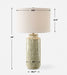 Laurel One Light Table Lamp Organic Pattern In Soothing Cream And Sage-Lamps-Uttermost-Lighting Design Store