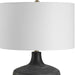 Graphite One Light Table Lamp Antique Brass-Lamps-Uttermost-Lighting Design Store