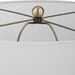 Graphite One Light Table Lamp Antique Brass-Lamps-Uttermost-Lighting Design Store