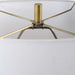 Kure One Light Table Lamp Brass-Lamps-Uttermost-Lighting Design Store