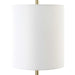 Enigma One Light Buffet Lamp Brass-Lamps-Uttermost-Lighting Design Store