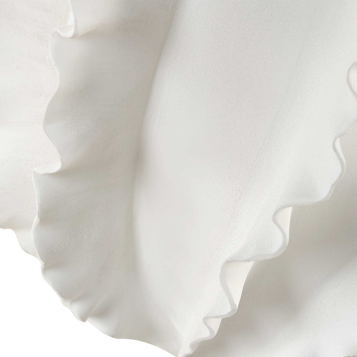 Saylor One Light Table Lamp Satin White-Lamps-Uttermost-Lighting Design Store