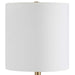 Lautoka One Light Buffet Lamp Brass-Lamps-Uttermost-Lighting Design Store