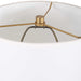 Lautoka One Light Buffet Lamp Brass-Lamps-Uttermost-Lighting Design Store
