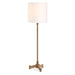 Lautoka One Light Buffet Lamp Brass-Lamps-Uttermost-Lighting Design Store