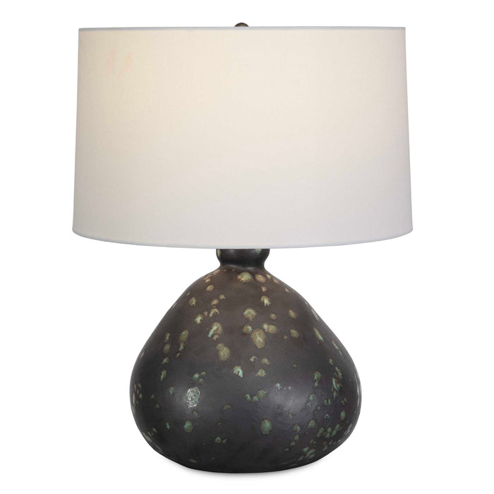 Killarney One Light Table Lamp Green Glazes-Lamps-Uttermost-Lighting Design Store