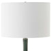 Essex One Light Table Lamp Brushed Nickel-Lamps-Uttermost-Lighting Design Store