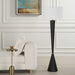 Layla One Light Floor Lamp Antique Brass-Lamps-Uttermost-Lighting Design Store