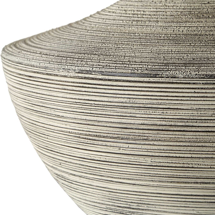 Carafe One Light Table Lamp Brushed Nickel-Lamps-Uttermost-Lighting Design Store