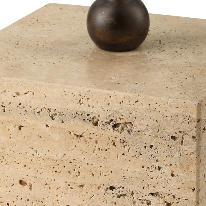 Fork In The Road One Light Floor Lamp Dark Bronze-Lamps-Uttermost-Lighting Design Store