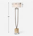 Fork In The Road One Light Floor Lamp Dark Bronze-Lamps-Uttermost-Lighting Design Store