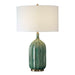 Bixby One Light Table Lamp Antique Brass-Lamps-Uttermost-Lighting Design Store