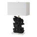 Basalt One Light Table Lamp Antique Brass-Lamps-Uttermost-Lighting Design Store