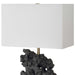 Basalt One Light Table Lamp Antique Brass-Lamps-Uttermost-Lighting Design Store