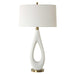 Promenade One Light Table Lamp Antique Brass-Lamps-Uttermost-Lighting Design Store