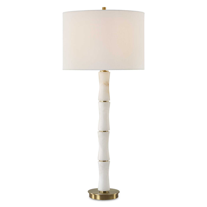 Unify One Light Table Lamp Brass-Lamps-Uttermost-Lighting Design Store