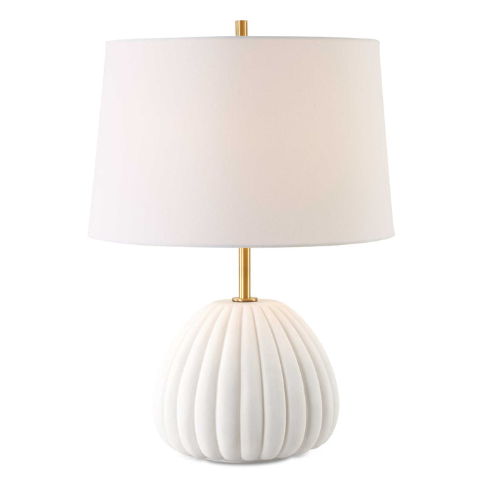 Lynna One Light Table Lamp Brass-Lamps-Uttermost-Lighting Design Store