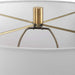Moher One Light Table Lamp Brass-Lamps-Uttermost-Lighting Design Store