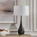 Nocturnal One Light Table Lamp Brass-Lamps-Uttermost-Lighting Design Store