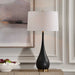 Nocturnal One Light Table Lamp Brass-Lamps-Uttermost-Lighting Design Store
