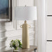 Florero One Light Table Lamp Brushed Nickel-Lamps-Uttermost-Lighting Design Store