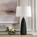 Jett One Light Table Lamp Antique Brass-Lamps-Uttermost-Lighting Design Store