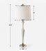 Colette One Light Table Lamp Antique Brass-Lamps-Uttermost-Lighting Design Store