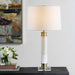 Plinth One Light Table Lamp Antique Brass-Lamps-Uttermost-Lighting Design Store