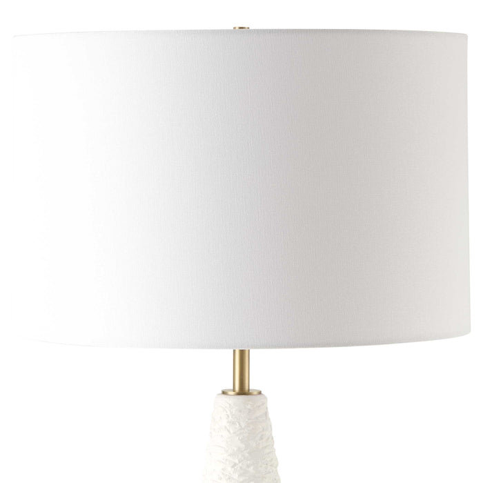 Quite The Buzz One Light Table Lamp Antique Brass-Lamps-Uttermost-Lighting Design Store