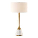 Avola One Light Table Lamp Antique Brass-Lamps-Uttermost-Lighting Design Store