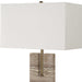 Turning Point One Light Table Lamp Brushed Antique Brass-Lamps-Uttermost-Lighting Design Store
