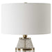 Out Of Time One Light Table Lamp Antique Brass-Lamps-Uttermost-Lighting Design Store