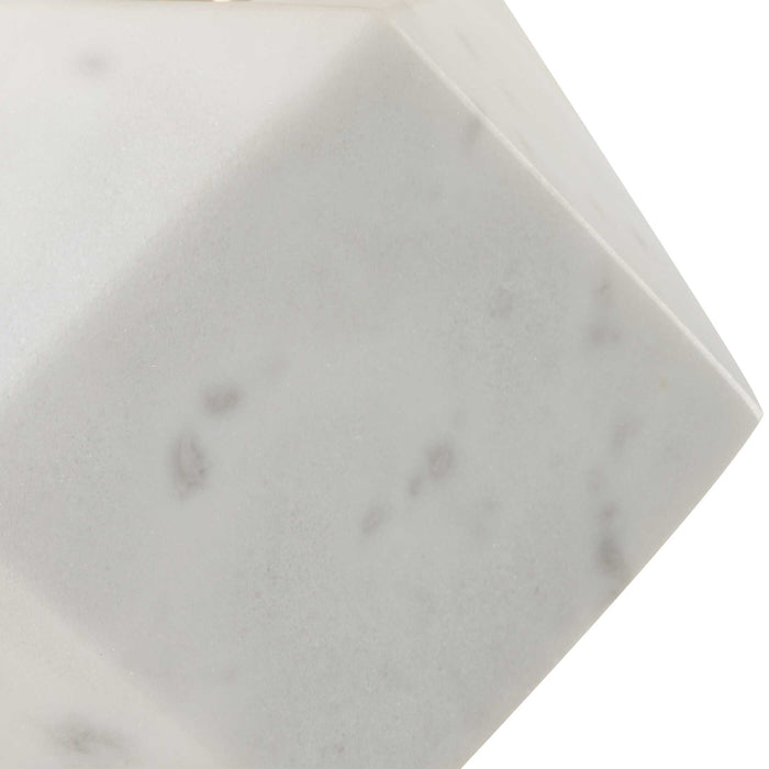 A Cut Above One Light Table Lamp Antique Brass-Lamps-Uttermost-Lighting Design Store