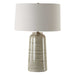 Strata One Light Table Lamp Antique Brass-Lamps-Uttermost-Lighting Design Store