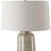 Strata One Light Table Lamp Antique Brass-Lamps-Uttermost-Lighting Design Store