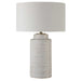 Crimp One Light Table Lamp Brass-Lamps-Uttermost-Lighting Design Store