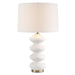 Liora One Light Table Lamp Brushed Antique Brass-Lamps-Uttermost-Lighting Design Store