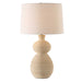 Pueblo One Light Table Lamp Brushed Antique Brass-Lamps-Uttermost-Lighting Design Store