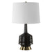 Foster One Light Table Lamp Antique Brass-Lamps-Uttermost-Lighting Design Store