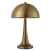 Dame One Light Table Lamp Antique Brass-Lamps-Uttermost-Lighting Design Store