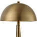 Dame One Light Table Lamp Antique Brass-Lamps-Uttermost-Lighting Design Store