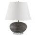 Beckley One Light Table Lamp Plated Nickel-Lamps-Uttermost-Lighting Design Store