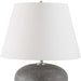 Beckley One Light Table Lamp Plated Nickel-Lamps-Uttermost-Lighting Design Store